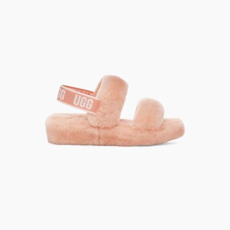 UGG Oh Yeah Pink Slippers for Women (FXUB73084)